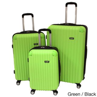 Travel Chic Lightweight 3 piece Hardside Expandable Spinner Luggage Set