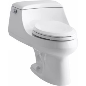 Kohler K 3466 0 SAN RAPHAEL San Raphael Elongated Toilet with Concealed Trapway