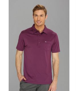 Travis Mathew OG S/S Polo Mens Short Sleeve Knit (Purple)