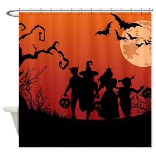  SPOOKY FRIENDS Shower Curtain  Use code FREECART at Checkout
