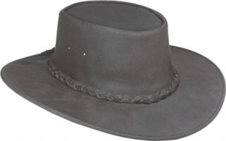Minnetonka Fold Up Hat   Smokey Tan Leather Hats