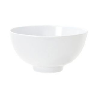 GET Dynasty Hidden Treasures Bowl, 24 oz, 6 x 3 in Deep, Straight, Melamine, White