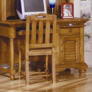 American Woodcrafters Cottage Traditions Desk Chair 6510 774 Finish Distress