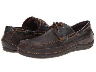 Rockport Sebert Mens Lace Up Moc Toe Shoes (Brown)