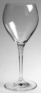 Schott Zwiesel Royale Water Goblet   Clear, Plain Bowl,  Diamond Cuts On Stm