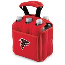 Picnic Time Atlanta Falcons Six Pack (RedDimensions 6.75 inches high x 9.5 inches wide x 4.5 inches deepCompact designDouble top handlesSix (6) individual compartmentsTwo (2) interior chambers to hold gel or ice packs (not included) )