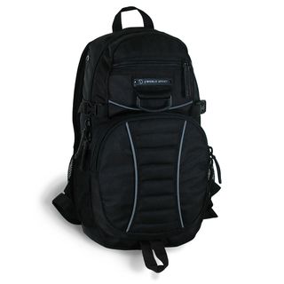 J World Vattier Backpack (BlackDimensions 17.5 inches high x 10.5 inches wide x 4.5 inches deep Weight 1.5 pounds )