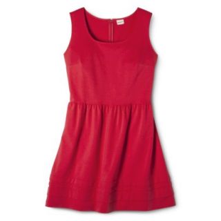 Merona Womens Plus Size Short Sleeve Ponte Dress   Coral 3X