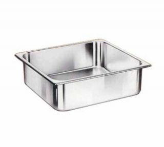 Browne Foodservice Stack A Way Steam Table Pan, 2/3 Size, 6 in Deep, 24 Gauge