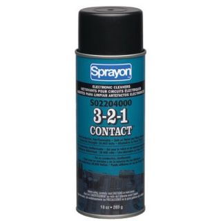 Sprayon 3 2 1 Contact Cleaners   S02204000