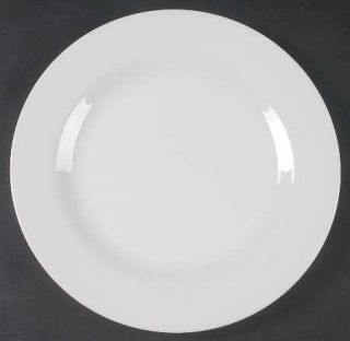 Pottery Barn Pb White Salad Plate, Fine China Dinnerware   All White,Undecorated