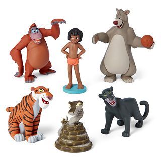 Disney Jungle Book 6 pc. Figure Set, Multi