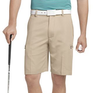 Izod Golf Cargo Shorts, Khaki, Mens
