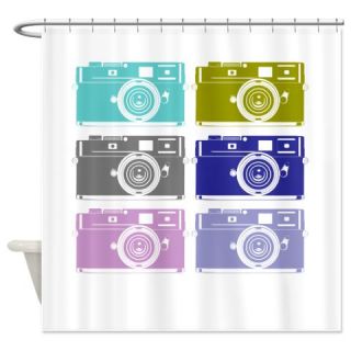  Cameras, Warhol, Shower Curtain  Use code FREECART at Checkout