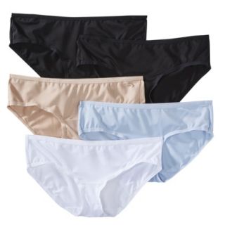 Fruit Of The Loom Womens Microfiber 5 Pack Hipster Underwear   Assorted