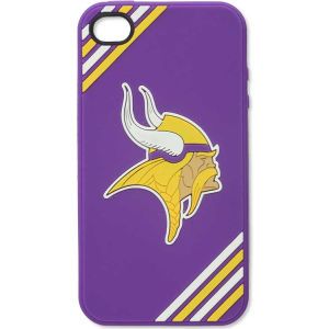 Minnesota Vikings Forever Collectibles IPhone 4 Case Silicone Logo