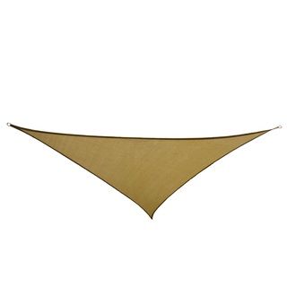 Cool Area 9.8 foot Golden Triangle Sail Sun Shade And Hardware Kit