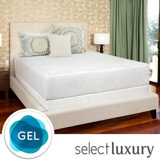 Select Luxury Gel Memory Foam 12 inch Twin size Medium Firm Mattress