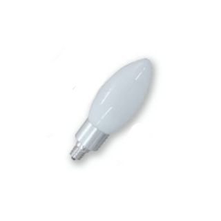 Light Efficient Design LED3017 LED Light Bulb, Candelabra Torpedo Tip, 120V, 3W (25W Equivalent) Dimmable 2700K 130 Lumens
