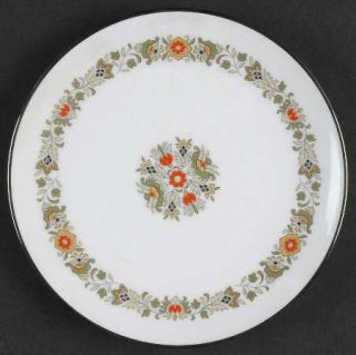 Noritake Sedgwick Bread & Butter Plate, Fine China Dinnerware   Multicolor Flora