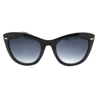 Womens Cateye Sunglasses   Black