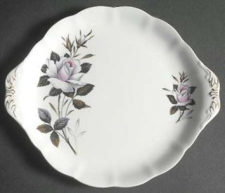 Royal Albert QueenS Messenger Handled Cake Plate, Fine China Dinnerware   Pink&