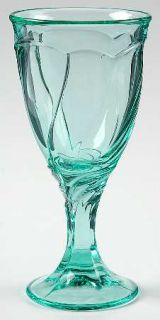 Noritake Sweet Swirl Aqua Wine Glass   Aqua