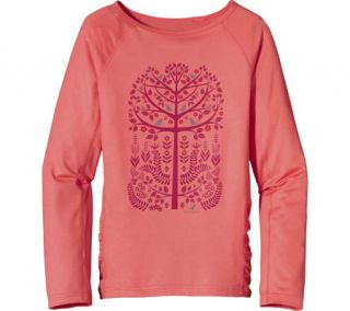 Girls Patagonia Capilene® 1 Silkweight Crew   Coral Graphic T Shirts