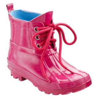 Girls Fisherman Rain Boots   Pink 1 2
