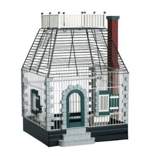 Prevue Pet Products Fetherstone Heights Stone Cottage Bird Cage   Small