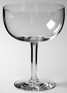 Orrefors Grace Clear Champagne/Tall Sherbet   Stem #1653, Facette   Stem
