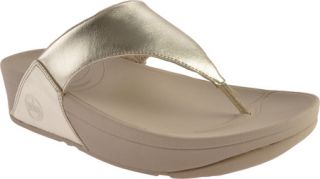 Womens FitFlop Lulu   Gold Casual Shoes