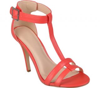 Womens Journee Collection Enzo 43   Coral Sandals