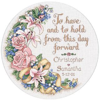 To Have And To Hold Counted Cross Stitch Kit