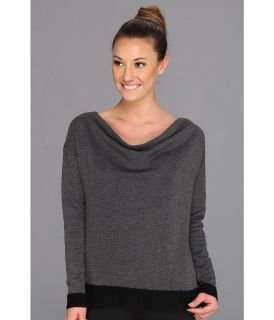 Beyond Yoga Comfy Pullover Womens Long Sleeve Pullover (Black)