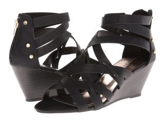 Madden Girl Hiighfiv Womens Wedge Shoes (Black)