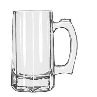 Libbey Glass Mugs And Tankards, Stein, 12oz, 5 7/8in Tall