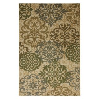 Guilded Medallions Beige Rug (53 X 710)