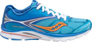 Womens Saucony Kinvara 4   Blue/Orange Running Shoes