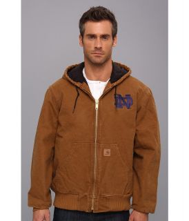 Carhartt Notre Dame QFL Sandstone Active Jacket Mens Coat (Brown)