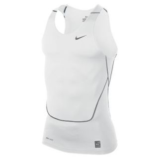 Nike Core Compression 2.0 Mens Tank Top   White