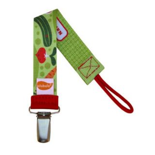 Personalized Pacifier Clip In Veggie Patch