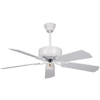 Classic 52 inch White 5 blade Ceiling Fan