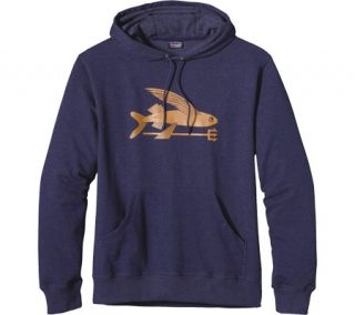 Mens Patagonia Hooded Monk Sweatshirt 26711   Flying Fish/Classic Navy Hoodies
