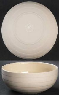 Hornsea Concept Coupe Cereal Bowl, Fine China Dinnerware   Off White,Matte Rim,G
