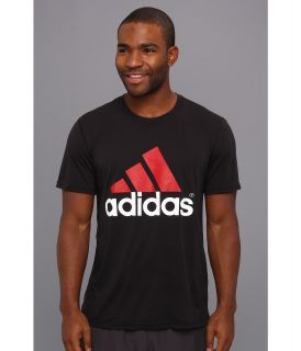 adidas Logo Ultimate Tee Mens T Shirt (Black)
