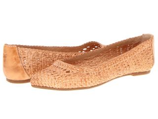 Frye Regina Woven Ballet Womens Flat Shoes (Tan)