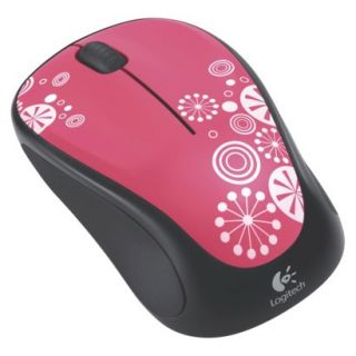 Logitech M317 Wireless Mouse   Pink/Black (910 003796)