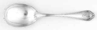 Towle Paul Revere (Sterling,1906,Monograms) Round Bowl Soup Spoon (Cream Soup)  