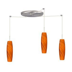 Besa Lighting BEL 3JW 4897HB SN Suzi Pendant